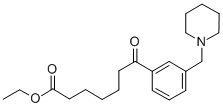 ETHYL 7-OXO-7-[3-(PIPERIDINOMETHYL)PHENYL]HEPTANOATE price.