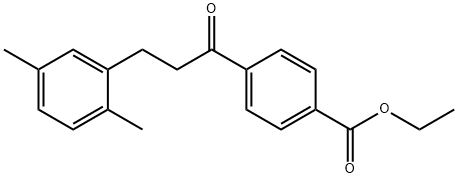 4'-CARBOETHOXY-3-(2,5-DIMETHYLPHENYL)PROPIOPHENONE price.