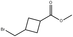 Methyl 3-broMoMethylcyclobutanecarboxylate Struktur