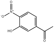 1-(3-hydroxy-4-nitrophenyl)ethanone Struktur