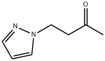 4-(1-PYRAZOLYL)-2-BUTANONE Struktur