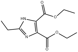 1H-IMidazole-4,5-dicarboxylic acid, 2-ethyl-, diethyl ester Struktur