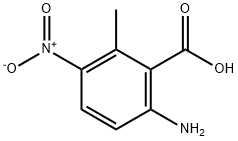 Benzoic acid, 6-amino-2-methyl-3-nitro- (9CI) Struktur