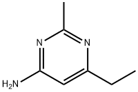 Pyrimidine, 4-amino-6-ethyl-2-methyl- (7CI) Struktur