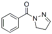 1H-Pyrazole,  1-benzoyl-4,5-dihydro-  (9CI) Struktur