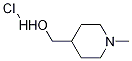 4-PiperidineMethanol, 1-Methyl-, hydrochloride Struktur