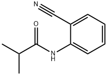 PropanaMide, N-(2-cyanophenyl)-2-Methyl- Struktur