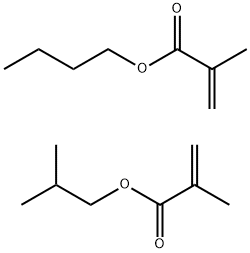 BUTYL METHACRYLATE/ISOBUTYL METHACRYLATE COPOLYMER Struktur