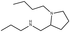 N-[(1-BUTYL-2-PYRROLIDINYL)METHYL]-1-PROPANAMINE Struktur