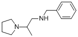 N-BENZYL-2-(1-PYRROLIDINYL)-1-PROPANAMINE Struktur