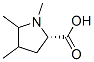 Proline, 1,4,5-trimethyl- (7CI) Struktur