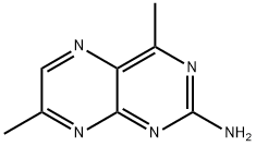 Pteridine, 2-amino-4,7-dimethyl- (7CI) Struktur