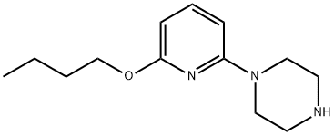 1-(6-BUTOXYPYRIDIN-2-YL)PIPERAZINE Struktur