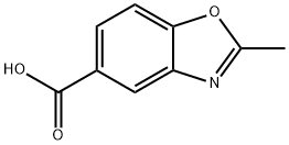 2-METHYL-1,3-BENZOXAZOLE-5-CARBOXYLIC ACID Struktur