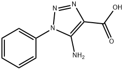 5-AMINO-1-PHENYL-1H-1,2,3-TRIAZOLE-4-CARBOXYLIC ACID Struktur