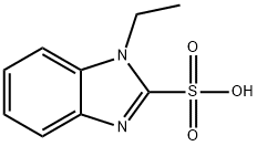 1-ETHYL-1H-BENZIMIDAZOLE-2-SULFONIC ACID Struktur