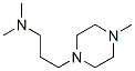 1-Piperazinepropanamine,N,N,4-trimethyl-(9CI) Struktur