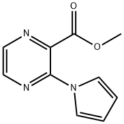 Methyl 3-(1H-pyrrol-1-yl)pyrazine-2-carboxylate Struktur