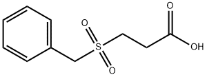 3-PHENYLMETHANESULFONYL-PROPIONIC ACID Struktur