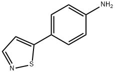 4-ISOTHIAZOL-5-YL-PHENYLAMINE Struktur