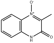 2(1H)-Quinoxalinone,3-methyl-,4-oxide(7CI,9CI) Struktur