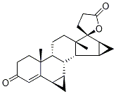 17R-Drospirenone Struktur