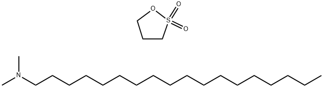 3-(DIMETHYLOCTADECYLAMMONIO)PROPANESULFONATE Struktur