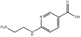 6-[(2-AMINOETHYL)AMINO]NICOTINIC ACID Struktur