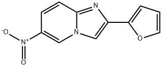 2-FURAN-2-YL-6-NITRO-IMIDAZO[1,2-A]PYRIDINE Structure