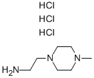 2-(4-METHYL-PIPERAZIN-1-YL)-ETHYLAMINE HYDROCHLORIDE Struktur