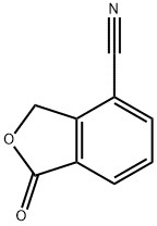 1-OXO-1,3-DIHYDRO-2-BENZOFURAN-4-CARBONITRILE Struktur