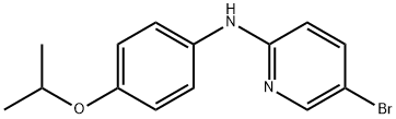 (5-Bromo-pyridin-2-yl)-(4-isopropoxy-phenyl)-amine Struktur