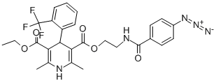 Azidopine Struktur