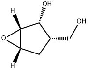 (1R,2R,3S,5S)-2-Hydroxy-6-oxabicyclo[3.1.0]hexane-3-Methanol Struktur