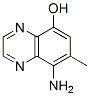 5-Quinoxalinol,  8-amino-7-methyl- Struktur