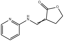 3-((PYRIDIN-2-YLAMINO)METHYLENE)DIHYDROFURAN-2(3H)-ONE Struktur