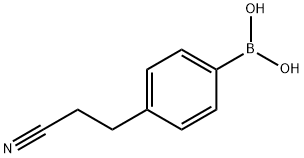 4-(2-Cyanoethyl)phenylboronic acid Struktur