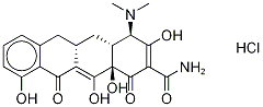 epi-Sancycline Hydrochloride Struktur