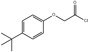 4-TERT-BUTYLPHENOXYACETYL CHLORIDE Structure