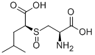 ALANINE, 3-(L-1-CARBOXY-3-METHYLBUTYLSULFINYL)-, L- Struktur