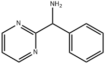 2-Pyrimidinemethanamine, -alpha--phenyl- (9CI) Struktur