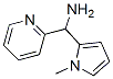 2-Pyridinemethanamine,  -alpha--(1-methyl-1H-pyrrol-2-yl)- Struktur