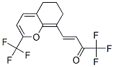 (E)-1,1,1-TRIFLUORO-4-(2-(TRIFLUOROMETHYL)-6,7-DIHYDRO-5H-CHROMEN-8-YL)BUT-3-EN-2-ONE Struktur