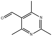 5-Pyrimidinecarboxaldehyde, 2,4,6-trimethyl- (9CI) Struktur