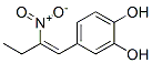 Pyrocatechol, 4-(2-nitro-1-butenyl)- (7CI) Struktur