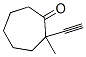 Cycloheptanone, 2-ethynyl-2-methyl- (7CI) Struktur