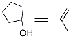 Cyclopentanol, 1-(3-methyl-3-buten-1-ynyl)- (7CI,9CI) Struktur