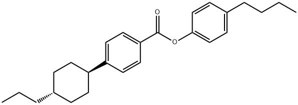 4-Butylphenyl-4'-Trans-Propylcyclohexylbenzoate Struktur