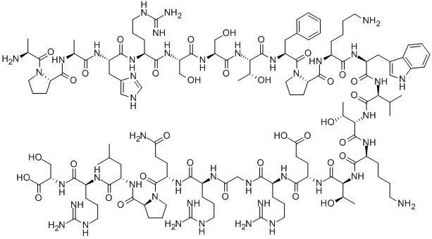 Alarin (human) Struktur