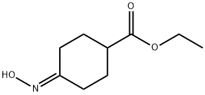 Ethyl 4-(hydroxyimino)cyclohexanecarboxylate Struktur